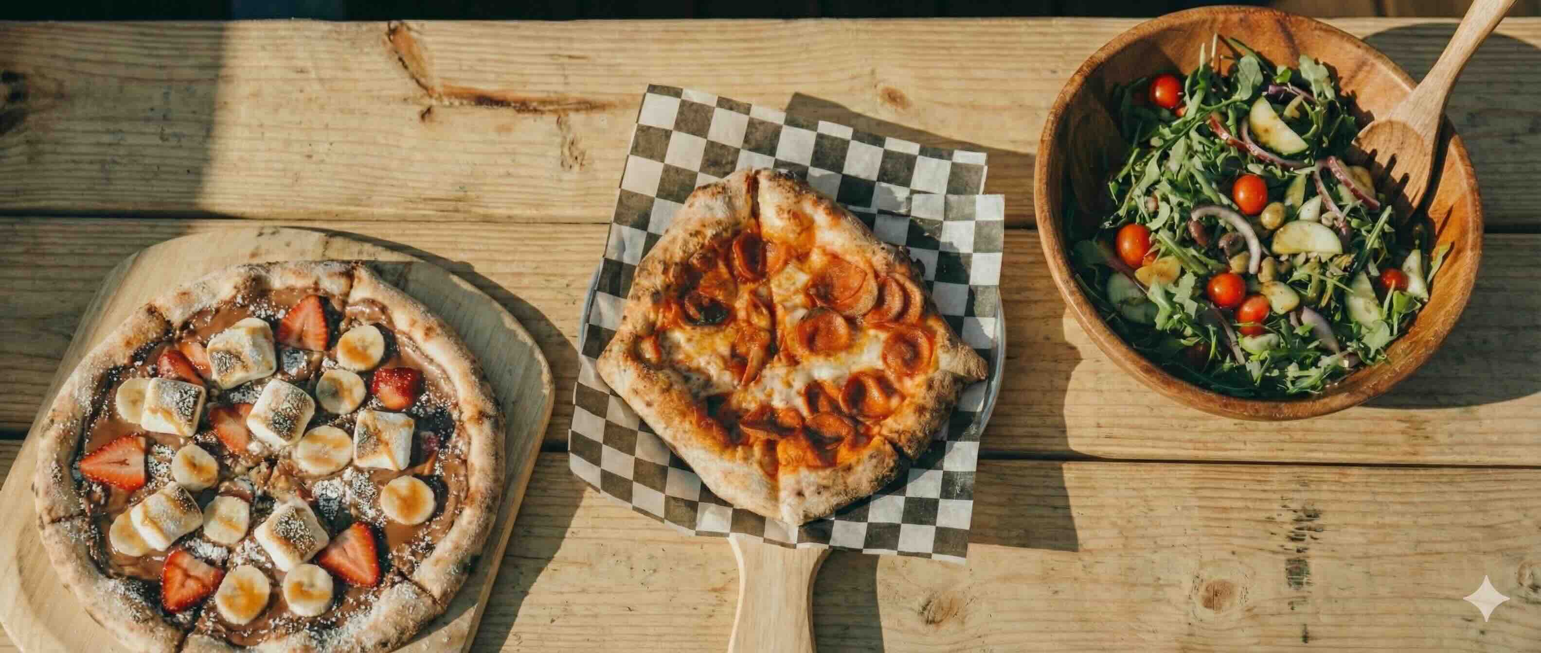 Pizza + Dessert + Salad